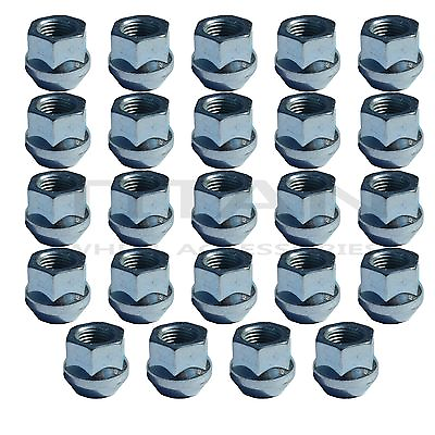 #ad 24 Piece Bulge Acorn Lugs Nuts 3 4quot; Head Open Ended 14x1.5 Wheel Nuts
