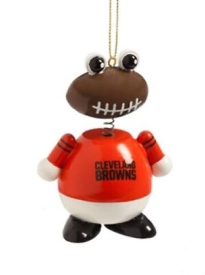 #ad NFL Cleveland Browns Ball Man Ornament