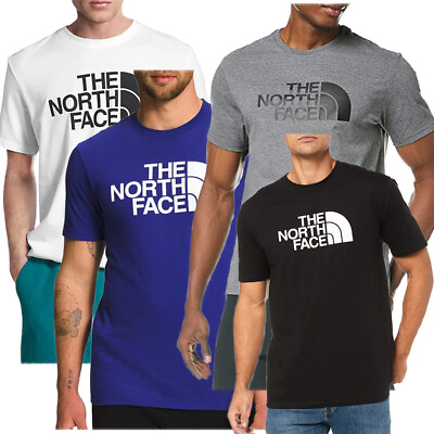 #ad The North Face Men#x27;s T Shirt Short Sleeve Half Dome Logo Regular Fit Tee