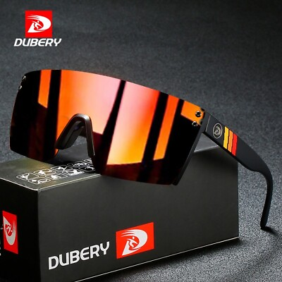 #ad DUBERY Oversized Polarized Sunglasses Men Outdoor Travel Sun Glasses Lightweight