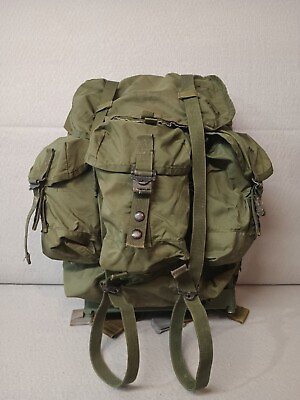 #ad US ARMY MILITARY ALICE LC 2 COMBAT FIELD PACK W FRAME
