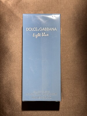 #ad Dolce amp; Gabbana Light Blue Women 3.4 fl oz 100 ML Eau de Toilette NEW SEALED BOX