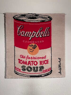 #ad Andy Warhol “Campbell’s Soup” Wall Art Authentic Limited Run