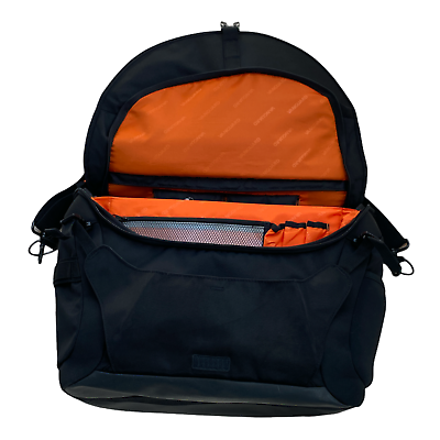 Vanguard Messenger Camera Bag With Shoulder Strap Black Orange Multi Compartment $25.00