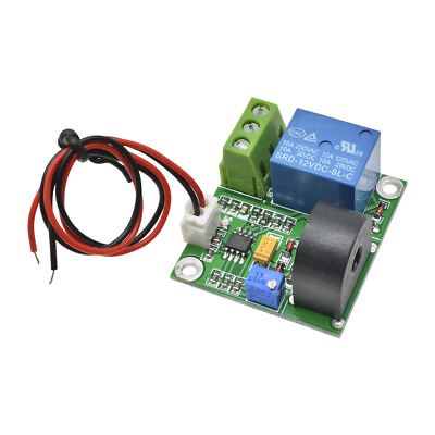 #ad DC 12V 0 5A AC Current Sensor Detection Switch Module Output