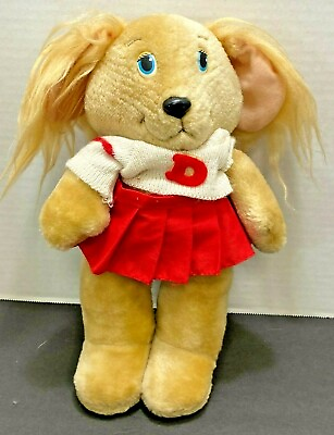 #ad Get Along Gang Dotty Dog 12quot; Plush Stuffed Vintage TOMY 1984 Great Condition