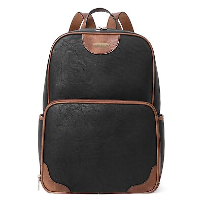 #ad CLUCI Womens Laptop Backpack Leather 15.6 Inch Computer Backpack Large Travel...