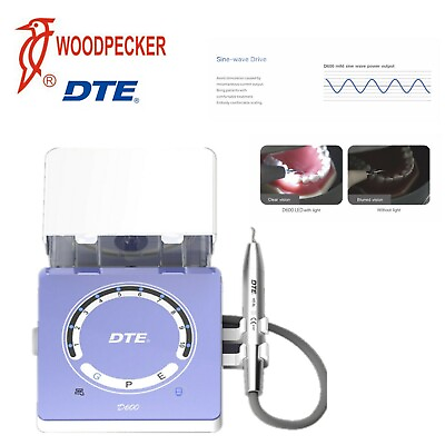 #ad Woodpecker DTE Dental D600 LED HD 8L Handpiece Ultrasonic Piezo Scaler