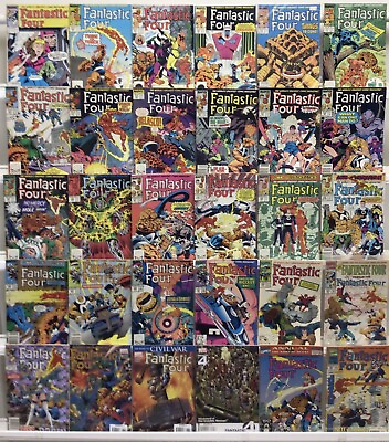 #ad Marvel Comics Fantastic Four 1st Series Comic Book Lot Of 30 Issues