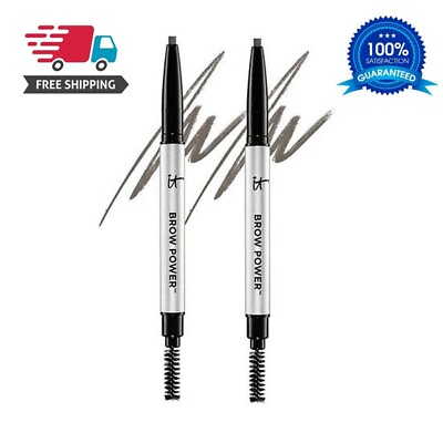 #ad It Cosmetics Brow Power Universal Brow Pencil Universal Taupe .0056 oz 2 Pack