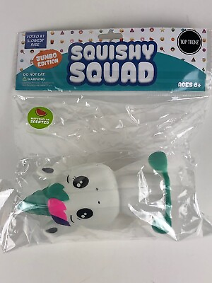 #ad Top Trenz Squishy Squad Unicorn Slow Rising Toy 6 inch New