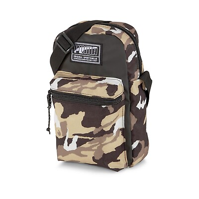 #ad Puma Academy Portable Shoulder Bag Camo Black 100% Authentic