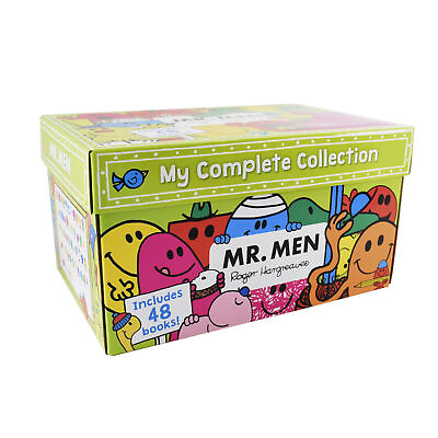 #ad Mr Men My Complete Collection 48 Books by Roger Hargreaves Ages 5 7 Paperback