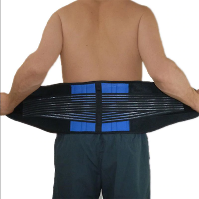 #ad 6XL Adjustable Back Belt Lumbar Back Support Brace Pain Relief For Men Women