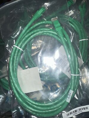 #ad LOT OF 80 New 7ft Cat6 Snagless Green Ethernet Cables