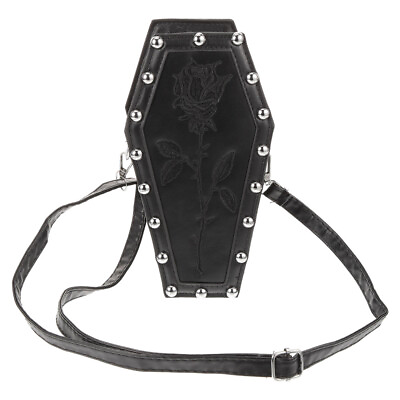 #ad Coffin Shape Goth Bags Handbag Gothic Crossbody Bag Shoulder Bag