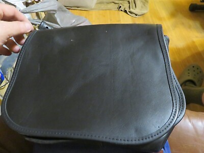 #ad Leather Shoulder Bag for Women Handbag Genuine Leather US Made CRC# 4192423 BLK