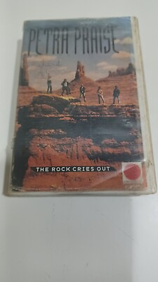 #ad Petra Praise Rock Cries Out RARE orig Cassette tape INDIA indian Clamshell