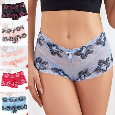 #ad Women Sexy Lingerie Ladies Lace French Knickers Panties Briefs Shorts Underwear