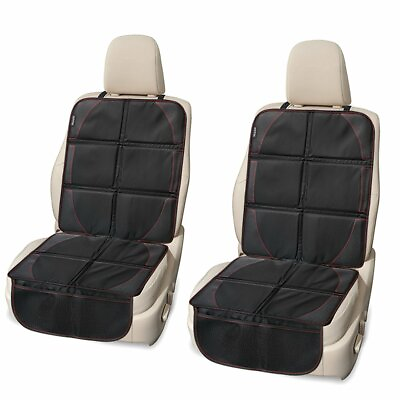#ad 1 2pcs Universal Car Seat Cover Protector Thickest Non slip Child Pet Mat Pad