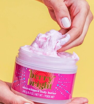 #ad New Tree Hut IN HAND SOLD OUT Berry Bright Whipped Body Butter Full Size Holiday