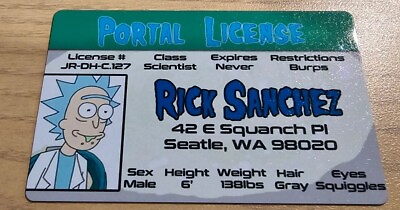 #ad Rick Sanchez Rick And Morty Novelty ID