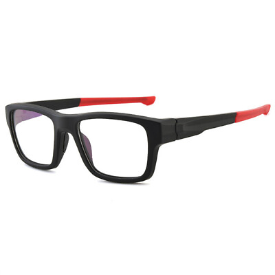 #ad Mens Sport Eyeglass Frame Goggles Basketball Football Glasses Outdoor TR90 NEW