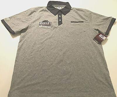 #ad Prairie View Aamp;M University Panthers Men#x27;s Basketball Gray Polo Shirt XL New