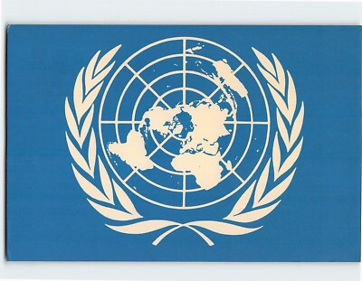 #ad Postcard Official Emblem of the United Nations New York