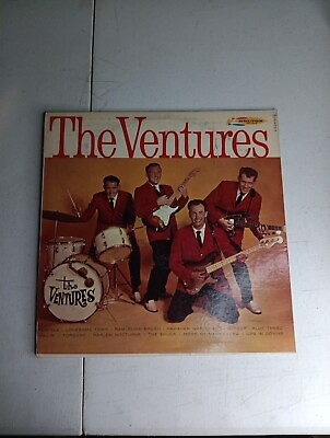#ad 33 RPM The Ventures Self Titled Stereo LP 1961 Dolton BST 8004