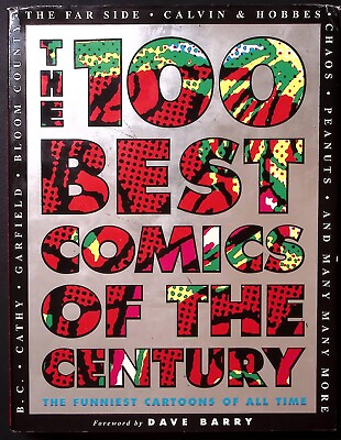 #ad THE 100 BEST COMICS OF THE CENTURY METROPOLIS PUBLISHING EXC W JACKET B140