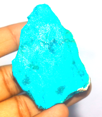 #ad 267 Ct Superior Quality Sale Arizona Rough Certified Gemstone Blue Turquoise MPP