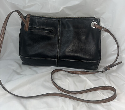 #ad Borselo By HOBO International Crossbody Shoulder Bag Nice Soft Leather 12x8