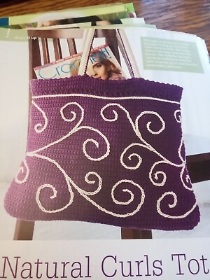 #ad Natural Curls Tote Bag Crochet Bag