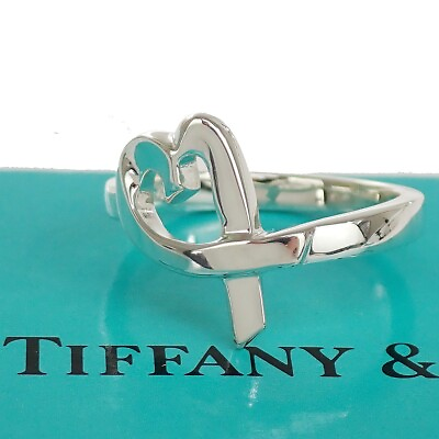 #ad Tiffany amp; Co. Loving Heart Ring Paloma Picasso Silver 925 Accessory 07YA025