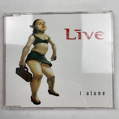 #ad LIVE I ALONE RARE OOP 3 TRACK IMPORT CD includes acoustic version of I ALONE