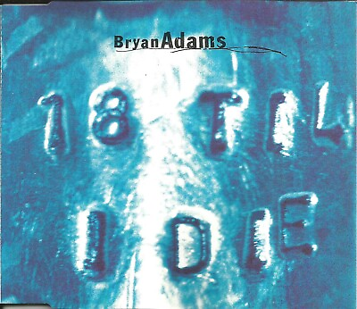 #ad BRYAN ADAMS 18 Til I Die RARE MIX amp; 3 UNRELEASED trx CD single SEALED USA seller