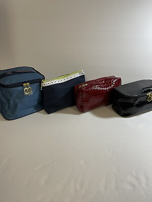 #ad Estee Lauder Travel Toiletry make up travel bags set of 4 assorted sizes NNT