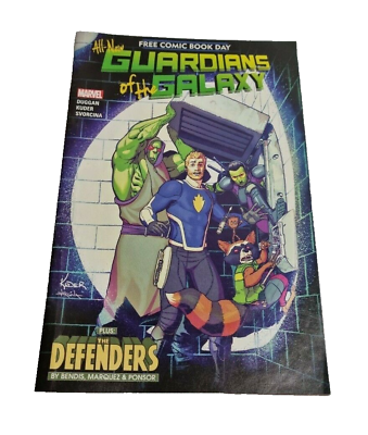 #ad All new Guardians of the Galaxy Plus The Defenders Free Comic Book Day Version