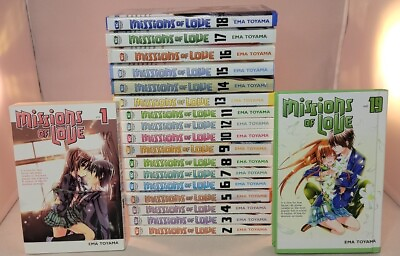 #ad Missions of Love English Manga Graphic Novels complete EMA TOYAMA KODANSHA 1 19