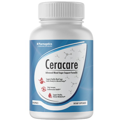 #ad Ceracare Powerful Blood Sugar Support 60 Capsules