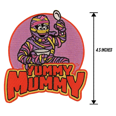 #ad Yummy Mummy Jumbo Patch Iron On Monster Cereal for Clothing Bag Hat Vest 4.5quot;