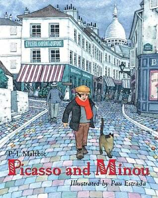 #ad Picasso and Minou Hardcover By Maltbie PI ACCEPTABLE
