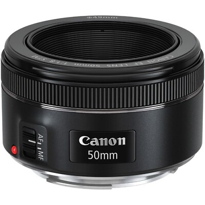 #ad Open Box Canon EF 50mm f 1.8 STM Prime Lens