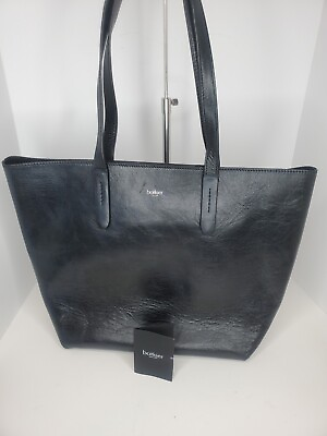 #ad #ad Botkier Soho Black Leather Shoulder Tote Bag Purse Includes Certificate