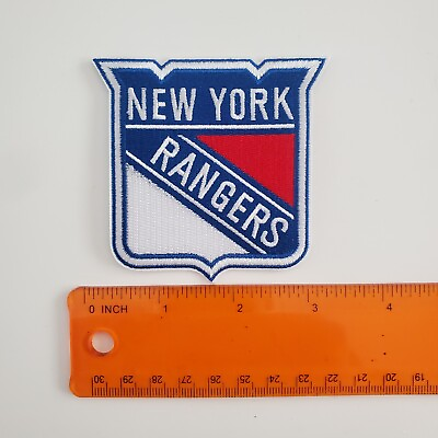 #ad New York Rangers NHL NATIONAL HOCKEY LEAGUE LOGO EMBROIDERED IRON ON PATCH
