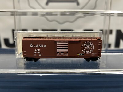#ad Micro Trains Alaska #10700 50’ Standard Box Car 31220 1 T