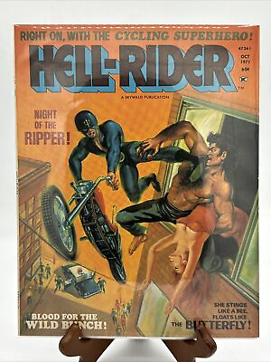 #ad Hell Rider #2 Skywald 1971 Vol 1 Ghost Rider Prototype Last Issue Rare