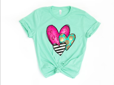 #ad Valentines Day Shirt Heart Shirt Valentines Day Shirts For Mint 2D T SHIRT
