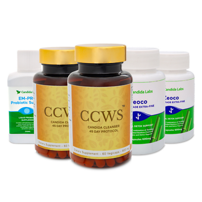 #ad CCWS Candida Cleanser Family Pack